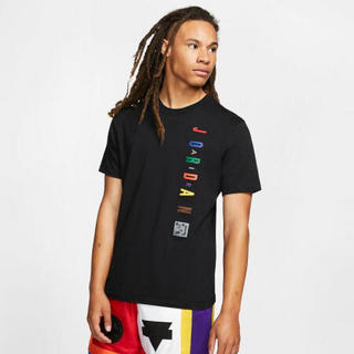 耐克Nike Jordan男士T恤短袖圆领字母上衣CT6899 Blk 3XL