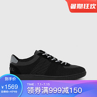 DIESEL迪赛低帮网面舒适轻便运动鞋Y01991P1349 Black/Grey US 7