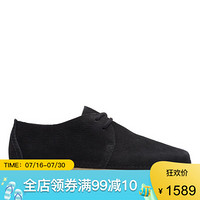 Clarks其乐女鞋休闲鞋平底鞋26131419 Black Nubuck 8.5M