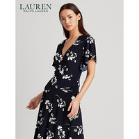 RALPH LAURENLauren/拉夫劳伦女装 2020年春季花卉蝴蝶袖连衣裙60227 101-白色 00