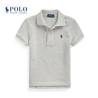 Ralph Lauren/拉夫劳伦女童 2020年春季网布Polo衫33453 020-灰色 2/2T