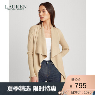 Lauren/拉夫劳伦女装 2020年春季垂顺开襟衫60307 270-棕色 XXS 尺码偏大