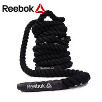 锐步Reebok战绳 10米健身甩大绳体能训练MMA格斗绳粗绳能量甩绳力量训练大绳RSRP-10050