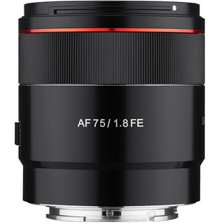 SAMYANG 森养光学 AF 75mm F1.8 FE 标准定焦镜头 索尼E卡口 58mm