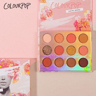 卡拉泡泡（Colourpop）珊瑚盘ins超火学生平价大地色眼影哑光珠光亮片colorpop眼影盘 Sweet Talk（春季盘）