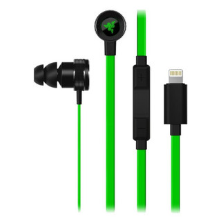 RAZER 雷蛇 战锤狂鲨 iOS版 入耳式有线耳机 黑色 苹果Lightning接口