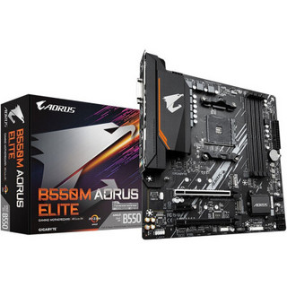 技嘉B450/B550+AMD R5/7 3500X/3600/3600X/3700X主板CPU套装 B550M AORUS ELTE 新品小雕 R7 3700X 8核16线程