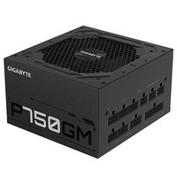 GIGABYTE 技嘉 GP-P750GM 金牌（90%）全模组ATX电源  750W