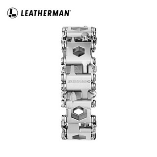 莱泽曼（LEATHERMAN）手链TREAD随行者 美国莱特曼多功能可穿戴工具时尚手环 窄版银色