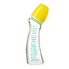 贝塔（betta）婴儿防胀气呛奶仿母乳玻璃奶瓶 宝石系列200ml黄色