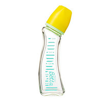 Bétta 蓓特 贝塔（betta）婴儿防胀气呛奶仿母乳玻璃奶瓶 宝石系列200ml黄色