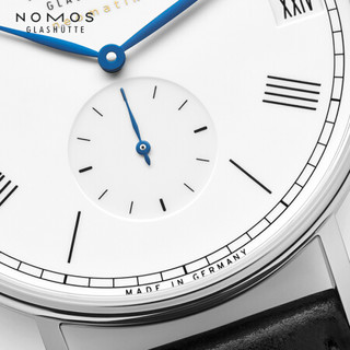 NOMOS手表 Ludwig系列 261.S1 包豪斯风格自动机械腕表175周年限量款 德表 轻奢男表 直径40.5mm