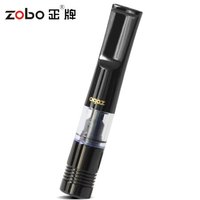 正牌ZOBO清洗型微孔过滤粗中细烟三用烟嘴套装ZB-865（黑色）生日礼品礼物