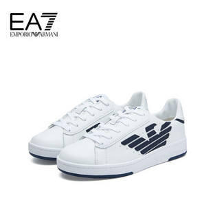 EA7 EMPORIO ARMANI 阿玛尼奢侈品20春夏新款中性休闲鞋 X8X043-XK075-20S WHITE-B139 8.5