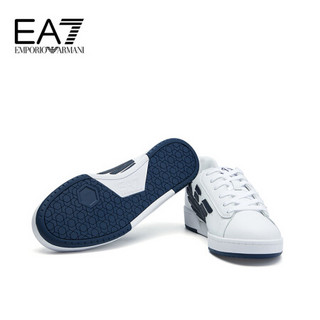 EA7 EMPORIO ARMANI 阿玛尼奢侈品20春夏新款中性休闲鞋 X8X043-XK075-20S WHITE-B139 8.5