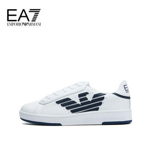 EA7 EMPORIO ARMANI 阿玛尼奢侈品20春夏新款中性休闲鞋 X8X043-XK075-20S WHITE-B139 8.5