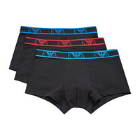 EMPORIO ARMNAI UNDERWEAR 阿玛尼奢侈品20春夏新款男士内裤(三条装) 111357-0P715 BLACK-73320 M