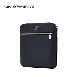 EMPORIO ARMANI 阿玛尼奢侈品20春夏新款男士单肩背包 Y4M185-YLA0E BLACK-81072 U