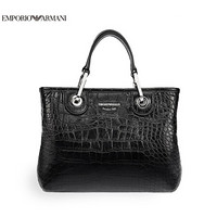 EMPORIO ARMANI 阿玛尼奢侈品20春夏新款女士单肩背包 Y3D166-YFR0E BLACK-81386 U