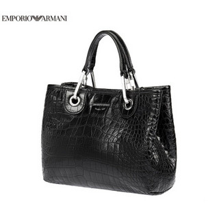 EMPORIO ARMANI 阿玛尼奢侈品20春夏新款女士单肩背包 Y3D166-YFR0E BLACK-81386 U