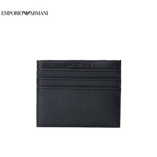EMPORIO ARMANI 阿玛尼奢侈品20春夏新款男士卡包 Y4R173-YLA0E-20S BLACK-81072 U