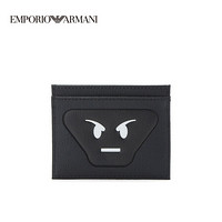 EMPORIO ARMANI 阿玛尼奢侈品20春夏男士卡包 YEM320-YI36J BLACK-81072 U