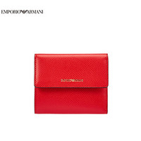 EMPORIO ARMANI阿玛尼奢侈品20春夏女士钱包 Y3H185-YH15A RED-84301 U