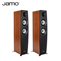 尊宝(JAMO)C95 II二代落地式音箱客厅音响高品质高音质HIFI发烧级家庭影院无源 一对 暗苹果色