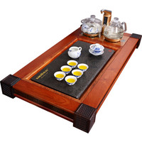 金灶(KAMJOVE)实木整块乌金石组合鸿运茶盘套装整套茶具茶台茶海托盘K-535搭配G9智能自动上水电茶炉全套