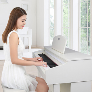 美德威MIDWAY 电钢琴88键重锤电子钢琴 专业数码钢琴S70 白色