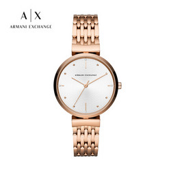 GIORGIO ARMANI 乔治·阿玛尼 Armani Exchange 女士石英表 AX5901