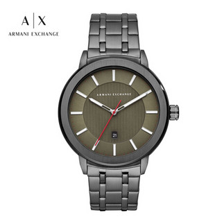 阿玛尼手表(Armani Exchange)  男表  时尚个性潮流钢带男士石英腕表AX1472