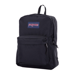 JANSPORT 杰斯伯 男女款双肩包 4QUT008 黑色 中号