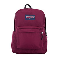 JANSPORT 杰斯伯 男女款双肩包 4QUT04S 紫酒红 中号