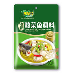 味聚特 老坛酸菜鱼调料包  338g *3件