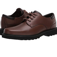 ROCKPORT 乐步 Northfield Oxford 男士防水系带皮鞋 Dark Brown US 6.5