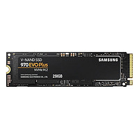 送散热片三星970EVO plus 250G pcie m.2 nvme协议固态硬盘硬SSD固体闪存盘2280笔记本台式机存储盘