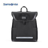 Samsonite/新秀丽男士双肩包牛皮电脑包翻盖时尚潮流通勤男包 TN2