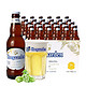  福佳（Hoegaarden）白啤酒小麦精酿啤酒330ml*24瓶整箱装 *2件　