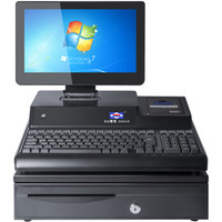 爱宝 AB5200收银机一体机 商场超市便利店 零售收款机POS收银电脑系统