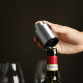 真空红酒瓶塞 韩国制造 按压式真空红酒瓶塞 泵塞一体葡萄酒洋酒塞子