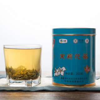 Butterfly Brand 蝴蝶牌 中粮中茶 蝴蝶牌茶叶茶 福建耐泡散装茶 特级茉莉花茶 0012 200g