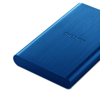 索尼（SONY）索尼移动硬盘 2TB HD-E2 2.5寸加密 USB3.0金属加密(蓝色)