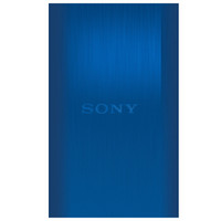 索尼（SONY）索尼移动硬盘 2TB HD-E2 2.5寸加密 USB3.0金属加密(蓝色)