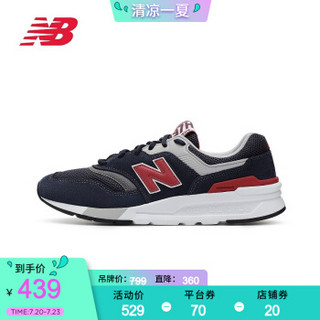 New Balance NB官方男鞋女鞋997H系列CM997HDL休闲鞋运动 深蓝色CM997HDM 41.5