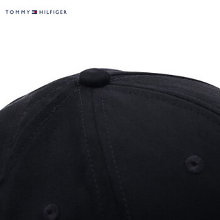 TOMMY HILFIGER 男装2019秋季简约休闲鸭舌帽子-AM0AM04854 黑色002 OS