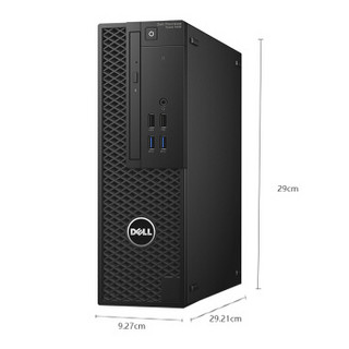 戴尔（DELL）节能工作站PrecisionT3420塔式台式机电脑E3-1225/4GB/1TB/DVDRW集成显卡/键鼠/三年/Linux