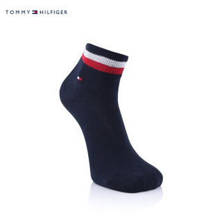 TOMMY HILFIGER 男装2019夏季袜子（2双装）-382004001 蓝色322 OS