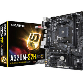 GIGABYTE 技嘉 A320M S2H+锐龙R-2200G M-ATX 主板CPU套餐