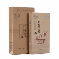 中粮中茶牌 湖南安化黑茶 百年木仓 老友黑砖茶 1KG/片